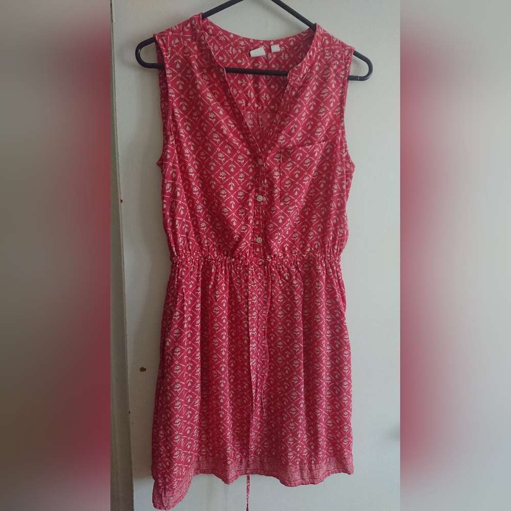 GAP Pink Patterned Mini Dress, size XS-S
